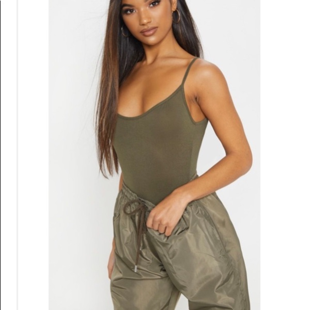 Basic Khaki Bodysuit